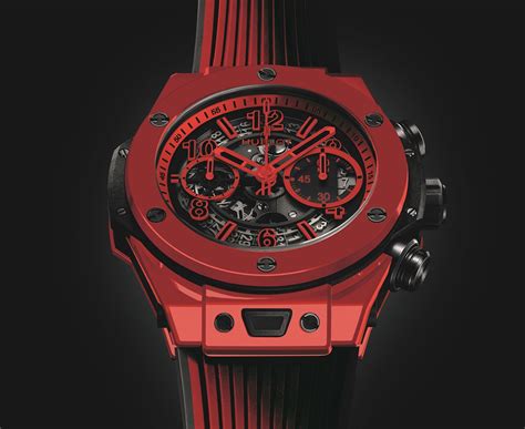 hublot big bang red limited edition|hublot geneve vendome 582888 price.